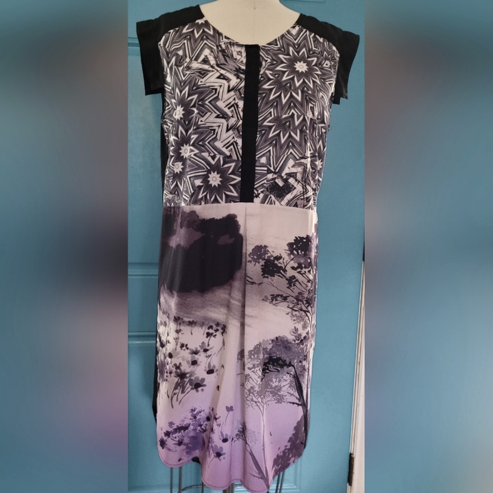 Art print dress.